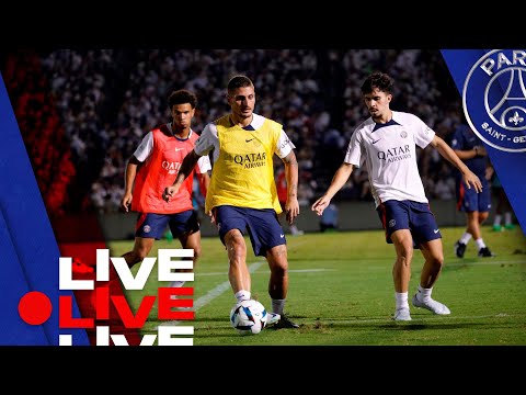 🎙⚽️ Veille de Trophée des Champions à Tel Aviv : la conf et l'entraînement 🔴🔵