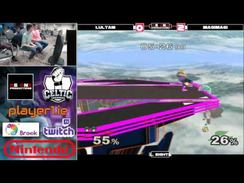 Melee: CT2016 - Lultam (Marth) Vs MagiMagi (Fox) - Losers Eighths