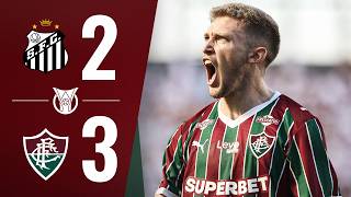 MELHORES MOMENTOS | SANTOS 2 X 3 FLUMINENSE | CAMPEONATO BRASILEIRO 2026 | 12ª RODADA