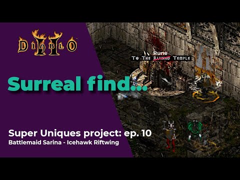 DIABLO 2 SUPER UNIQUES PROJECT EP. 10 - Highest rune so far and a pair of nice Boots!!