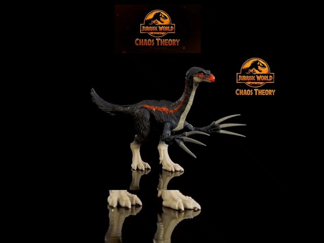 Vídeo relacionado con Mattel Jurassic World Teoría del Dinocaos Slash N Roar Tericinosaurio Figura de acción de dinosaurio de juguete con sonido y garras de ataque, juego digital, JCG17