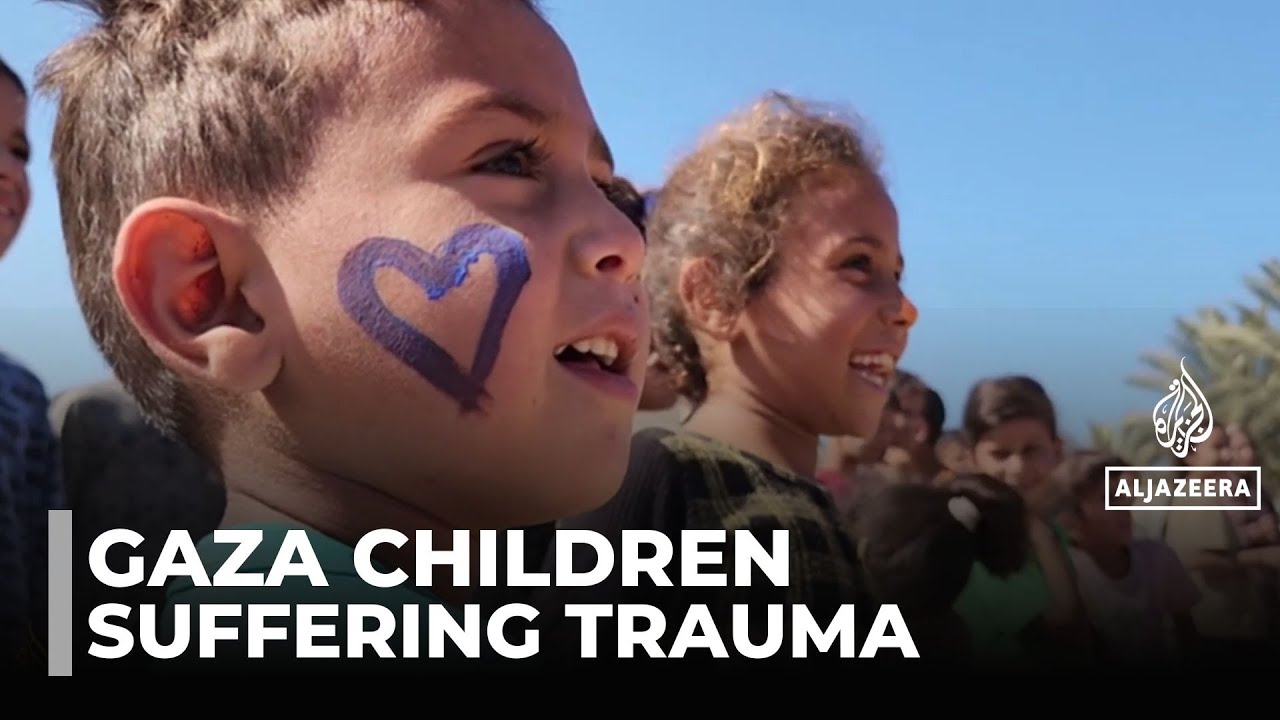Gaza children's silent trauma: 80% of young people show signs of 'severe trauma'