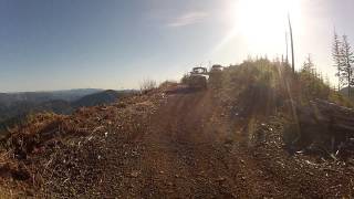 preview picture of video 'Truck Dent- Tillamook State Forest OHV'