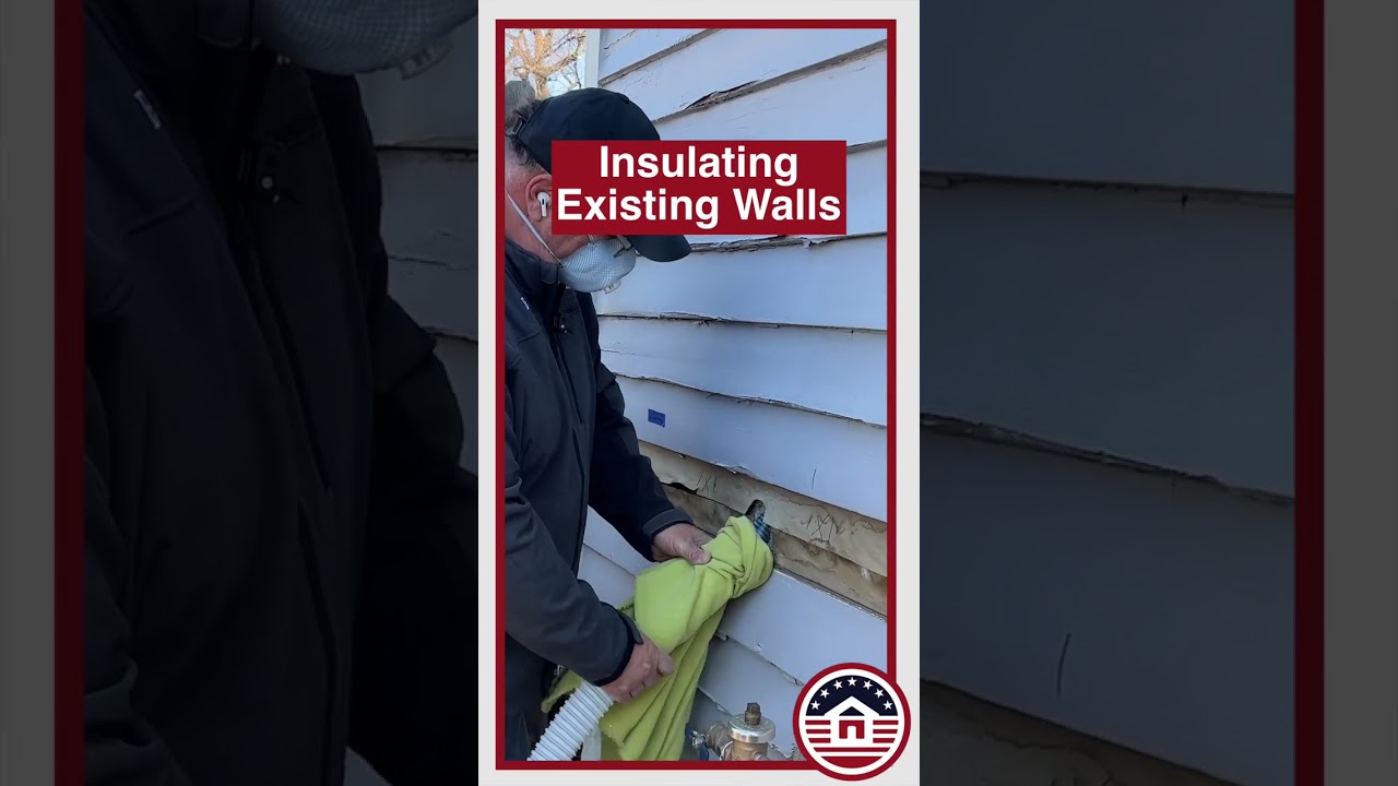 Insulating Existing Walls (Drill & Fill Insulation)