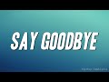 Chris Brown - Say Goodbye (Lyrics)