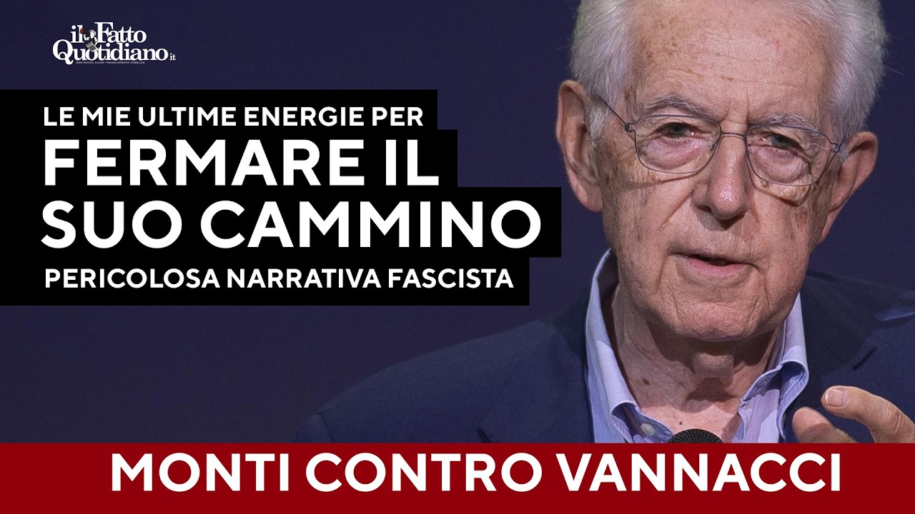 Monti vs Vannacci: "Spenderò le mie ultime energie per impedire che vada avanti sulla sua strada"