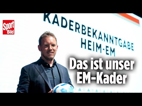 EM 2024: Mit diesem Kader will Deutschland Europameister werden