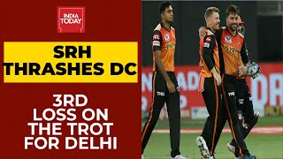 IPL 2020 Match| SRH Vs DC: Sunrisers Hyderabad Thrash Delhi Capitals By 88 Runs