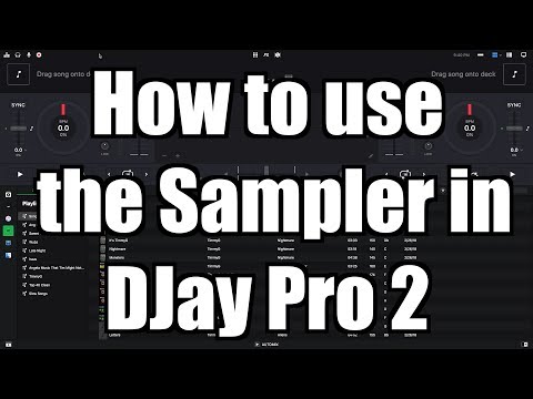 Algoriddim DJay Pro 2 Tutorial: How to Use the Sampler and Add Samples – TimmyG