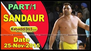 (1) Sandaur ( Sangrur) Kabaddi Tournament 25 Nov 2015