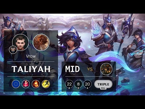 Taliyah Mid vs Cassiopeia - EUW Challenger Patch 10.2