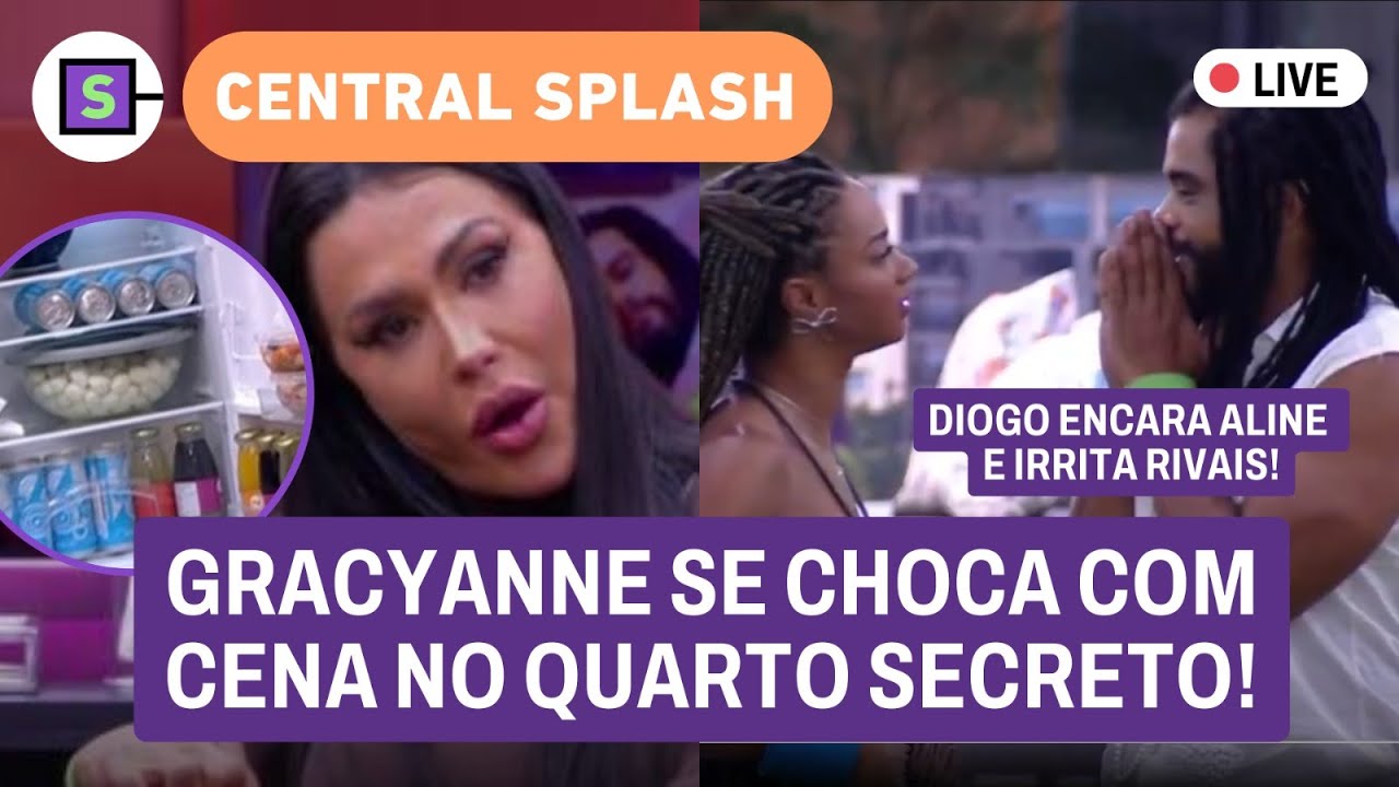 💣MANIPULADOR? Diogo é detonado após CLIMÃO com ALINE no BBB 25! Gracyanne CHOCADA e + AO VIVO