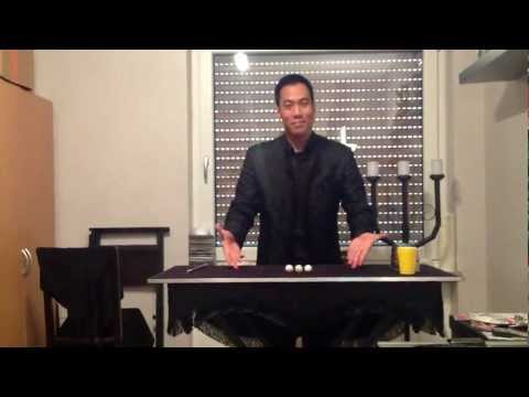 Ryan Hayashi's Ultimate Cups And Balls Act - HD iPad Video