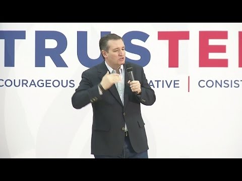 Ted Cruz rally