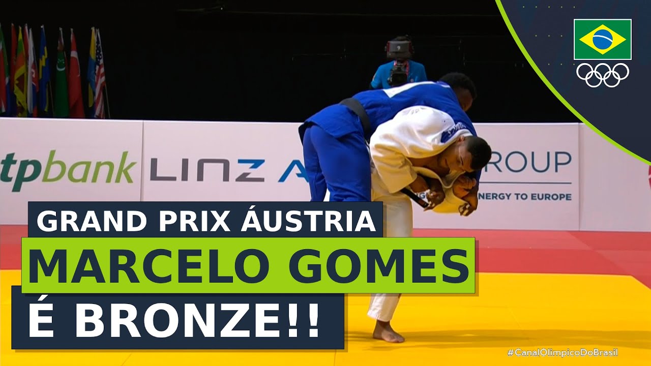 GRAND PRIX ÁUSTRIA 2023 - Marcelo Gomes (90kg) vence britânico Jamal Petgrave e conquista o bronze