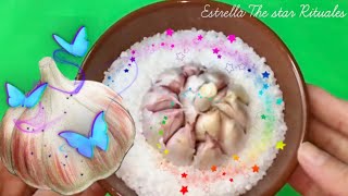 Corta brujería, mal de ojo, mala vibra, celos, envidias, enojos y protección con ajo