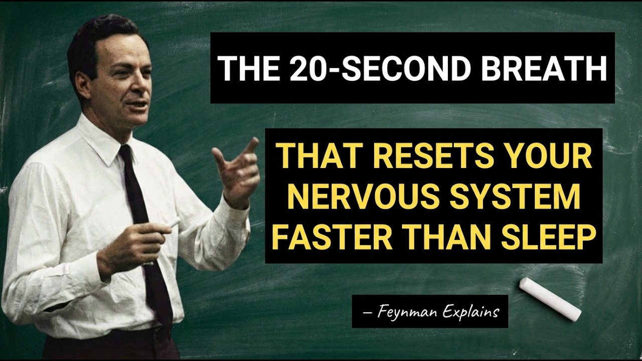 The 20-Second Breath That Resets Your Nervous System Faster Than Sleep