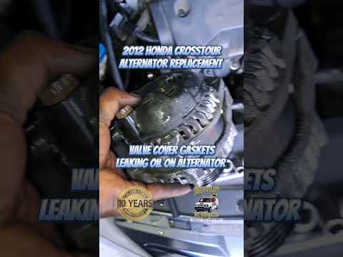 2013-2015 Honda Crosstour AWD Alternator Replacement Guide: Steps