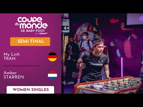 2022 ITSF World Cup - Women Singles Semi final - My Linh TRAN 🇩🇪 vs Amber STARREN 🇳🇱