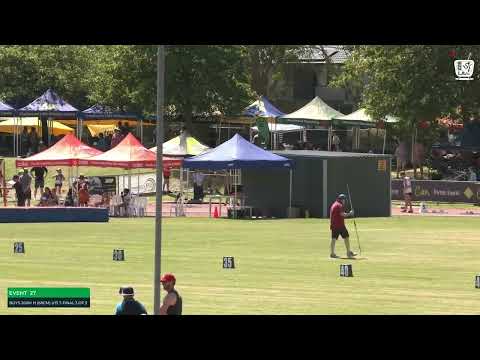 Boys U13 200m Hurdles Timed Final 3: 2023-24 State Track and Field Championships