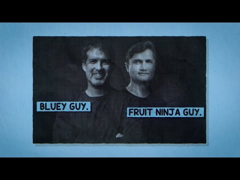 Bluey's Quest for The Gold Pen | Joe Brumm and Shainiel Deo Interview - YouTube