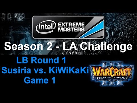 Wc3 IEM S2 - LA Challenge - LB R1 - Susiria vs. KiWiKaKi - Game 1