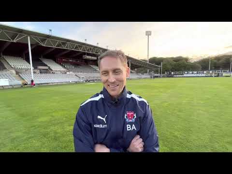 Bobby Alm Nilsson i Åstorps FF efter 0-1 borta mot BoIS i DM.