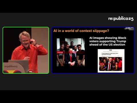 re:publica 25: Sam Gregory - Deepfakes – real danger or overblown hype?
