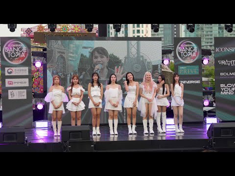 230514 Fluffy 9 cover fromis_9 - DM + Stay This Way @ ICONSIAM DANCETOPIA SS2 (Final)