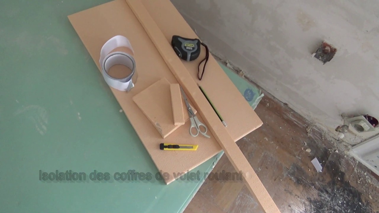 Isolation facile des caissons de volet roulant