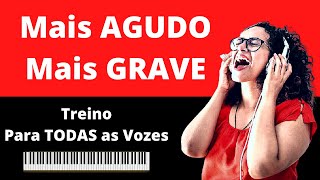 AUMENTAR EXTENSÃO VOCAL- Treino Comprovado para TODAS as Vozes