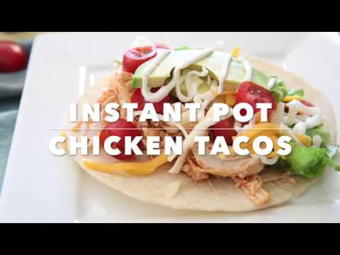 Instant Pot Chicken Tacos Recipe