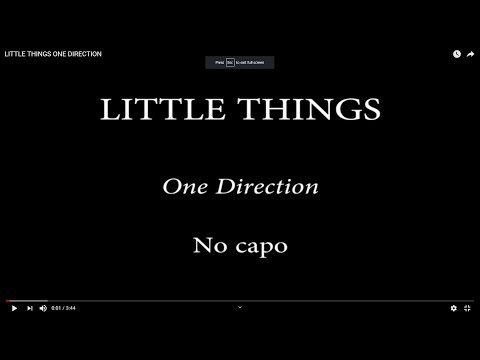 download lagu mp3 mp4 Little Things Lyrics With Chords, download lagu Little Things Lyrics With Chords gratis, unduh video klip Little Things Lyrics With Chords