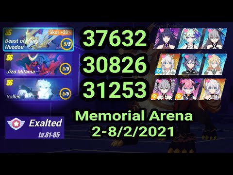 HI3 - MA EX | Huodou (37632); Jizo (30826); Kallen (31253)