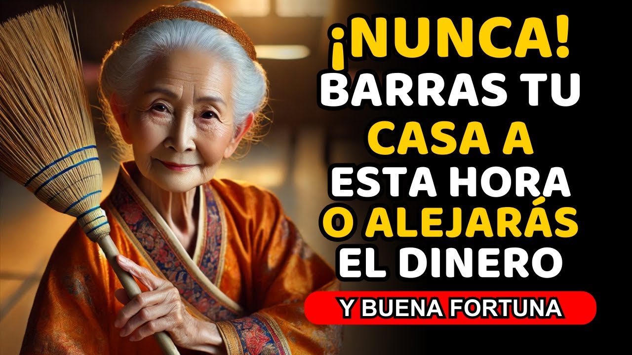 NUNCA BARRAS Tu CASA a esta HORA o ALEJARÁS el Dinero y Buena Fortuna | La filosofía budista