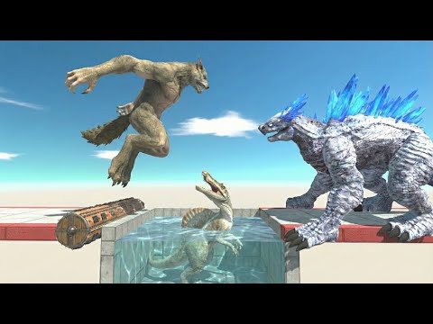 The Ultimate Water Pit Escape: Can We Evolve to Beat Titan Shimo? - Animal Revolt Battle Simulator