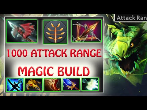 1000 ATTACK RANGE MAGIC BUILD VIPER (LOSE) Dota2 ProGameplay 7.25 Patch