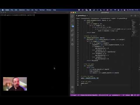 Using GitHub's Copilot to implement Conway's Game of Life - AI meets Artificial Life