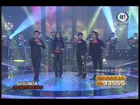 mujeres divinas Equipo 6 naranja Wendolee,Manuel,Menny y Sebastian en segunda oportunidad Octavo concierto