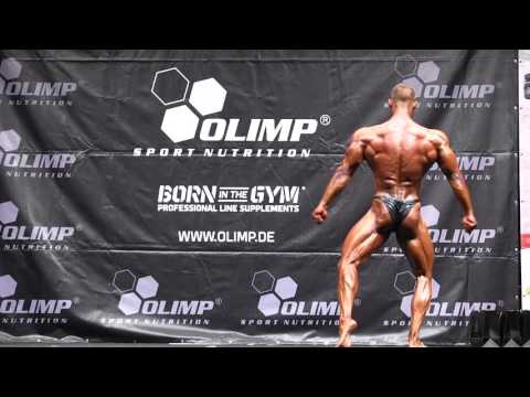Männer 3 Kür Malte Ahlers @Int Deutsche Bodybuilding Meisterschaft 2016