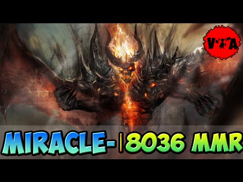 Dota 2 - Miracle- 8036 MMR Plays Party | Shadow Fiend | vol #7
