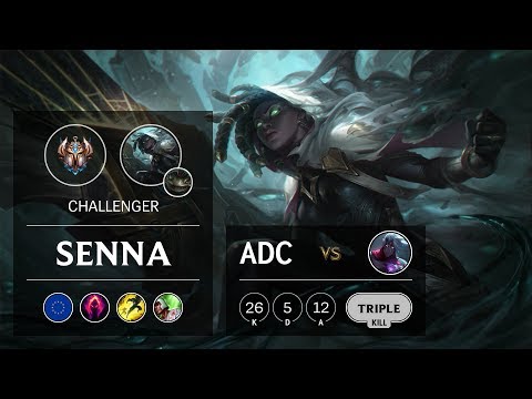 Senna ADC vs Varus - EUW Challenger Patch 9.24
