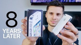 iPhone 4 Unboxing! 8 Years Old Now