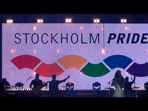 POLI GENOVA w SIDEMEN "If Love Was A Crime" (Live @ Stockholm Pride,  August 3 2017)