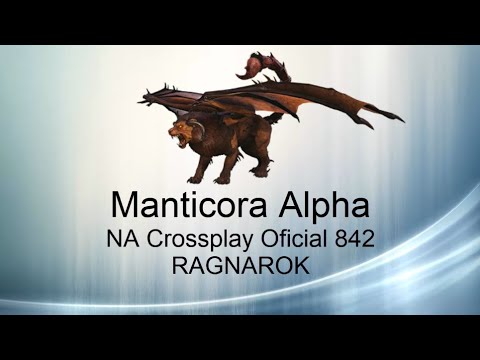 ARK Boss Dragon & Manticora Alpha - Server NA Crossplay Oficial 842