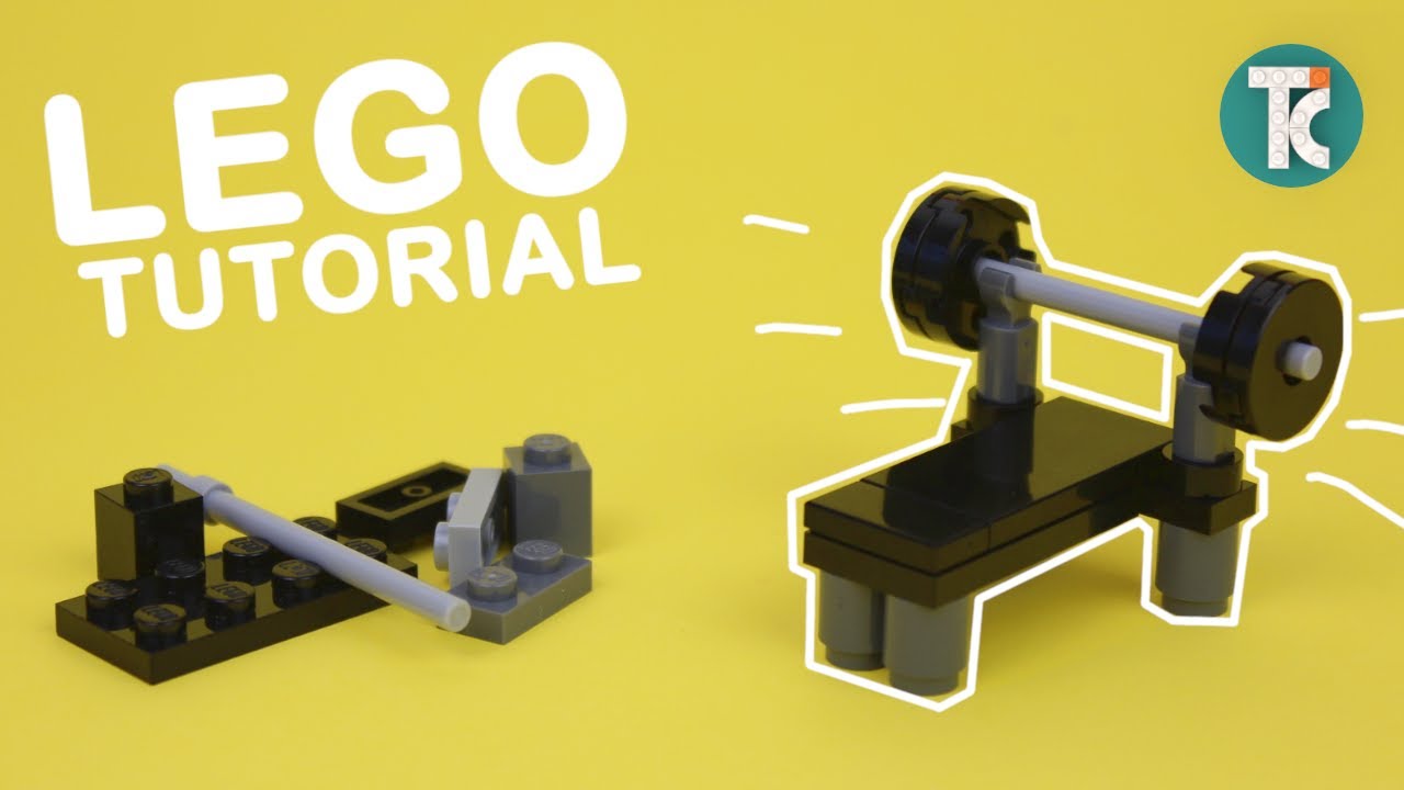 LEGO Weigth Lifting Bench (Tutorial)