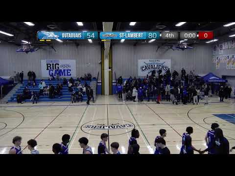 RSEQ Basketball masculin 🏀 Outaouais @ Ch.-St-Lambert [2025-02-21]