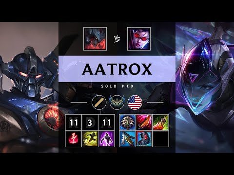 Aatrox Mid vs Vayne - NA Challenger Patch 25.19