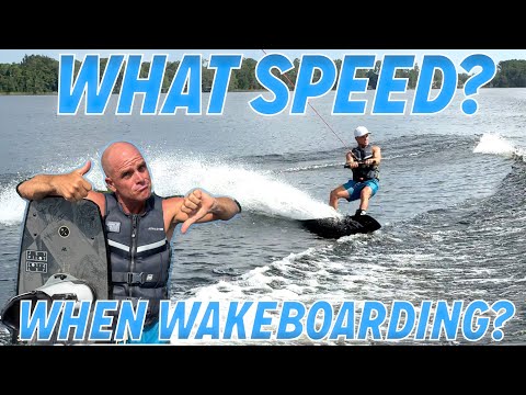 What Speed Should You Wakeboard? Let's make wakeboarding fun again!