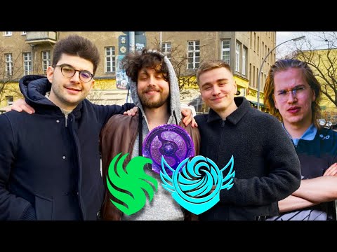 Gorgc joins OG boys to watch a crazy game of Dota | TI 2025 Falcons vs Tidebound